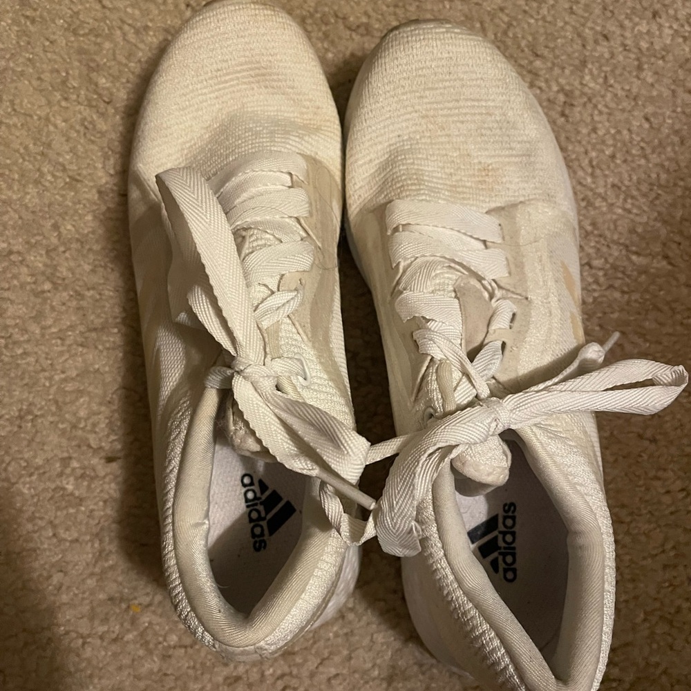 Adidas Classic White Athletic Shoes